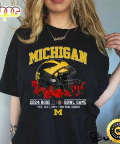 Michigan 2024 Rose Bowl Game Mon, Jan 1, 2024 Rose Bowl Stadium T Shirt