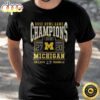 Michigan College Football Playoff 2024 Rose Bowl Champions Score Shirt