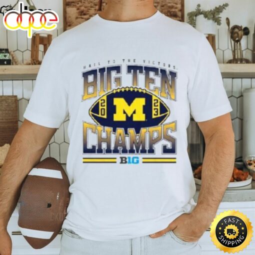 Michigan Football 2023 Big Ten Champions Shirt