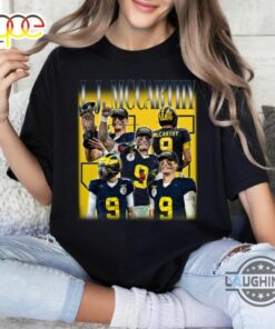 Michigan National Champion Sweatshirt Tshirt Hoodie J J Mccarthy Vintage Bootleg Tee Michigan Wolverines Graphic Football 2024 Rose Bowl Shirt