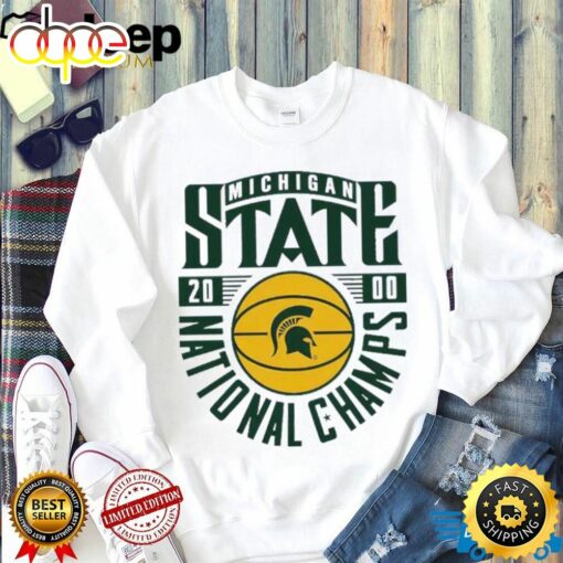 Michigan State Spartans Basketball National Champs T Shirt