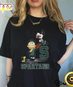 Michigan State Spartans The Peanuts Sport Fans Christmas Shirt