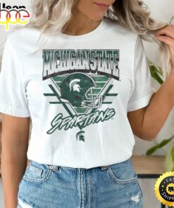 Michigan State Spartans Triangle Vintage T Shirt