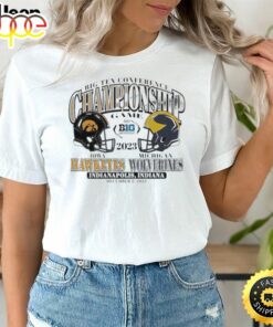 Michigan Vs Iowa Big Ten Championship Game 2023 Indianapolis Shirt