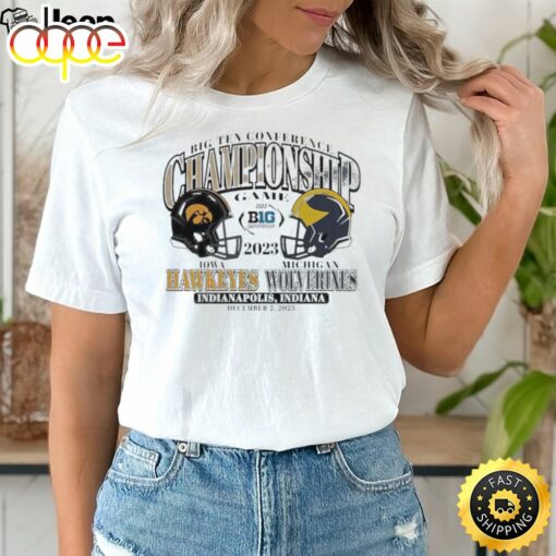 Michigan Vs Iowa Big Ten Championship Game 2023 Indianapolis Shirt