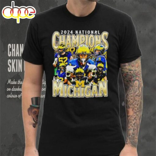 Michigan Wolverines 2024 National Champion Michigan Shirt