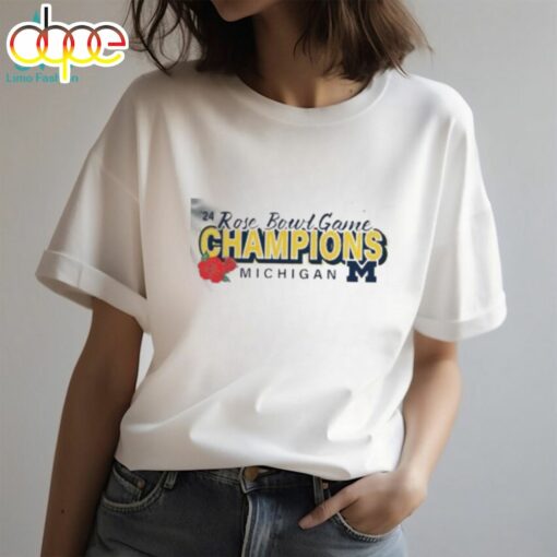 Michigan Wolverines 2024 Rose Bowl Champions Superior Ability Shirt Tshirt T