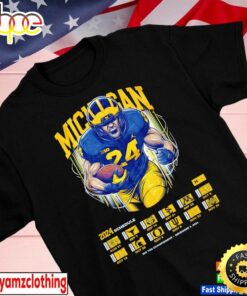 Michigan-Wolverines-2024-Schedule-Big-Ten-Championship-Shirt-Shirt