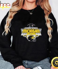 Michigan Wolverines Helmet 2023 Cfp Rose Bowl Unisex T Shirt