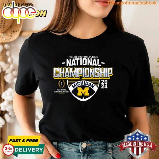 Michigan Wolverines National Champions 2024 T-Shirt