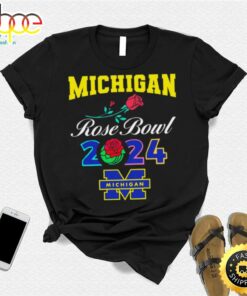 Michigan Wolverines Rose Bowl Game 2024 Football Logo Shirt