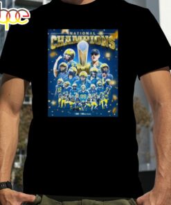 Michigan Wolverines Team Players National Champions 2024 Shirt