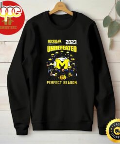 Michigan Wolverines Undefeated Perfect Season 2023 Unisex T-Shirt