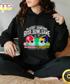 Michigan Wolverines Vs. Alabama Crimson Tide College Football Playoff 2024 Rose Bowl Matchup Shirt