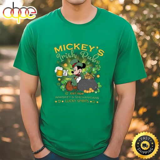 Mickey’s Irish Pub Disney St. Patrick’s Day Shirt