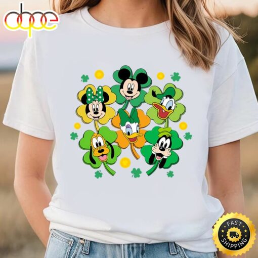 Mickey And Friends Happy St. Patrick’s Day Disney Shirt