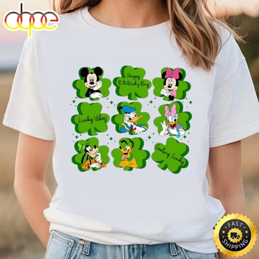 Mickey And Friends Happy St. Patrick’s Day Disney Shirt, Disney