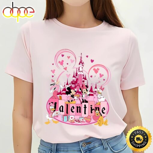 Mickey And Friends Valentines Shirt, Disneyland Valentines Day Shirt