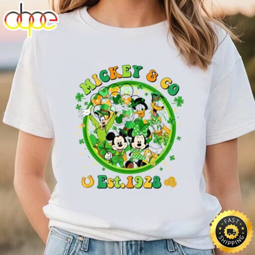 Mickey Co Est 1928 Patricks Day Shirt