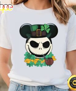 Mickey Jack Skellington St Patricks Day Shirt