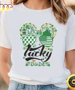 Mickey Lucky Dude Shirt, Disney Saint Patricks Day Shirt