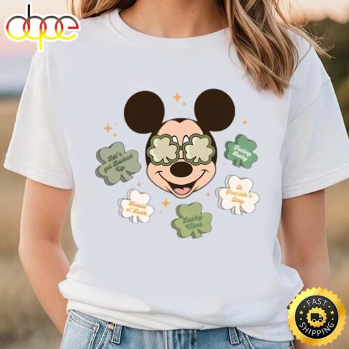 Mickey Lucky Shirt, Disney Saint Patricks Day