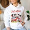Mickey Minnie Disney true love Valentine on main street shirt