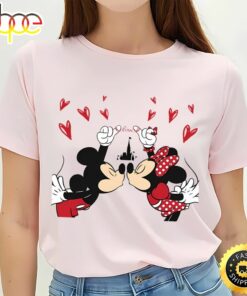 Mickey Minnie Happy Valentines Day Shirt