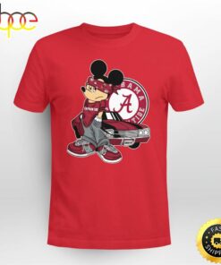 Mickey Mouse Alabama Crimson Tide Super Cool Mickey Mouse 100 Year Anniversary Shirt