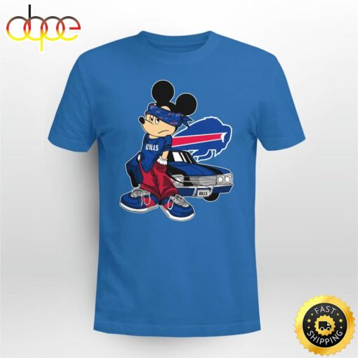 Mickey Mouse Buffalo Bills Super Cool Mickey Mouse 100 Year Anniversary Shirt