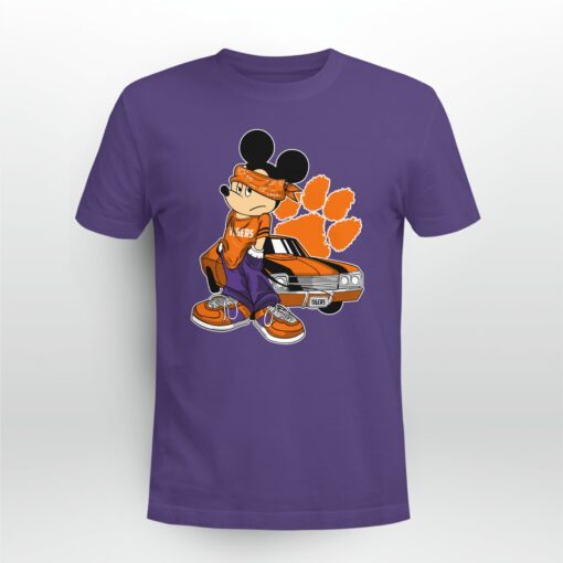 Mickey Mouse Clemson Tigers Super Cool Mickey Mouse 100 Year Anniversary Shirt