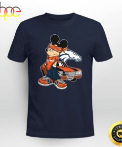 Mickey Mouse Denver Broncos Super Cool Mickey Mouse 100 Year Anniversary Shirt