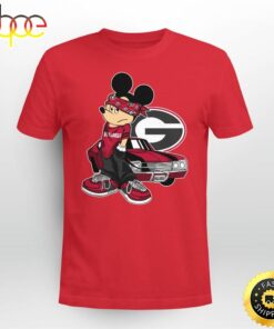 Mickey Mouse Georgia Bulldogs Super Cool Mickey Mouse 100 Year Anniversary Shirt