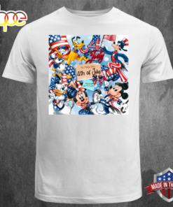 Mickey Mouse July 4th, American Independence Day T-shirt Unisex