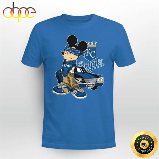 Mickey Mouse Kansas City Royals Super Cool Mickey Mouse 100 Year Anniversary Shirt