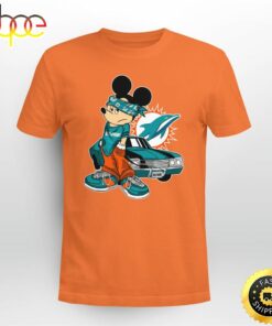 Mickey Mouse Miami Dolphins Super Cool Mickey Mouse 100 Year Anniversary Shirt