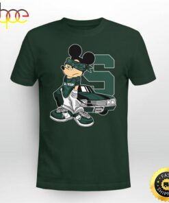 Mickey Mouse Michigan State Spartans Super Cool Mickey Mouse 100 Year Anniversary Shirt