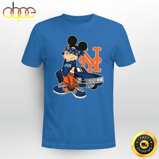 Mickey Mouse New York Mets Super Cool Mickey Mouse 100 Year Anniversary Shirt