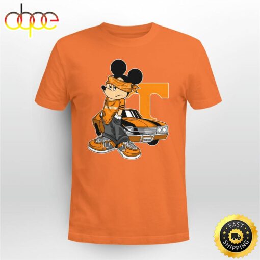 Mickey Mouse Tennessee Volunteers Super Cool Mickey Mouse 100 Year Anniversary Shirt