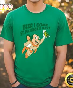Mighty Mouse Saint Patrick’s Day T-shirt