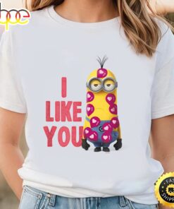 Minions Valentine’s Day I Like You T-Shirt