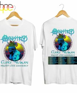Ministry Spring 2024 Tour With Gary Numan and Front Line Assembly Shirts