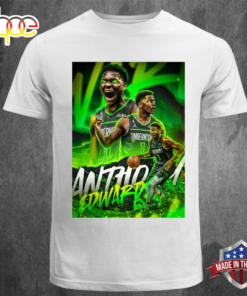 Minnesota Timberwolves Player Anthony Edwards An NBA T-shirt