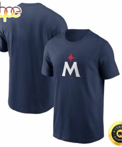 Minnesota Twins 2023 Large Logo Legend Navy T-shirt