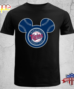 Minnesota Twins Baseball Mickey Mouse Disney T-shirt