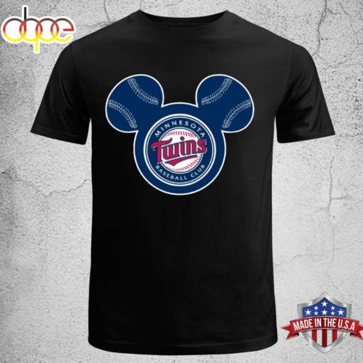 Minnesota Twins Baseball Mickey Mouse Disney T-shirt