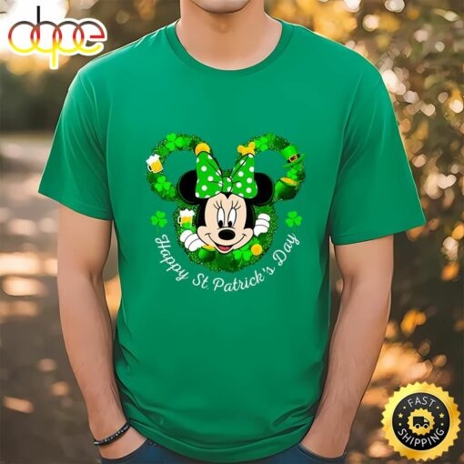 Minnie Mouse Happy St Patrick’s Day Shirt