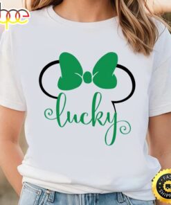 Minnie Mouse Lucky St Patricks Day Shirt