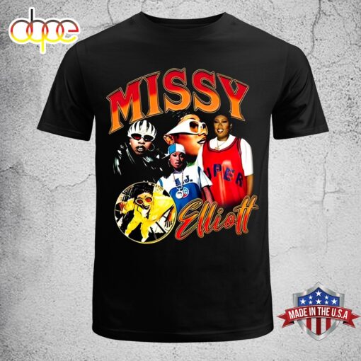 Missy Elliot Singer Music Tour 2024 Unisex T-Shirt