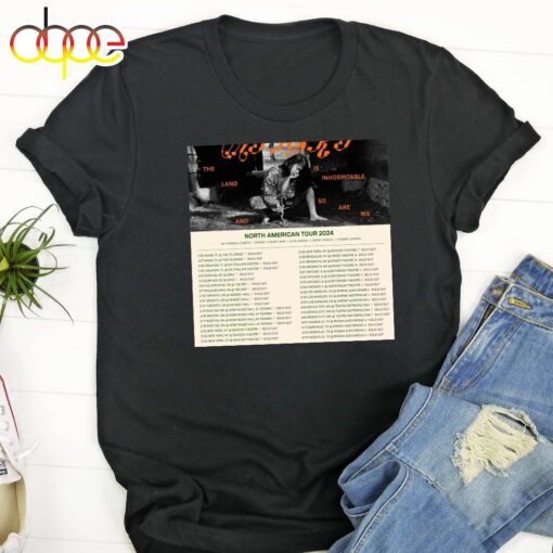 Mitski 2024 North American Tour Poster T-Shirt